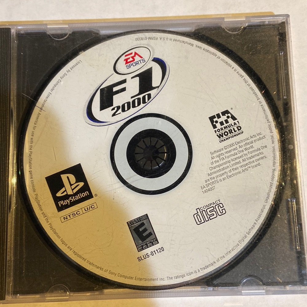 PlayStation one F1 2000